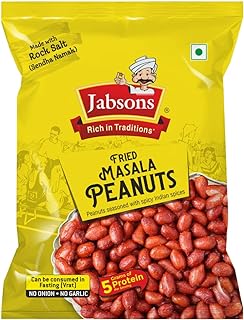 Fried Masala Peanuts 200 gms (Crispy & Crunchy)