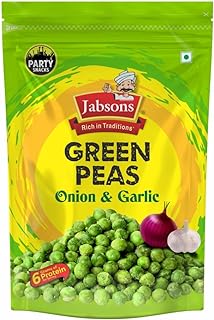 Jabsons Green Peas -Onion Garlic 400g (Crispy & Crunchy)