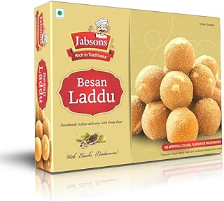 Jabsons Besan Laddu Traditional, 400 g