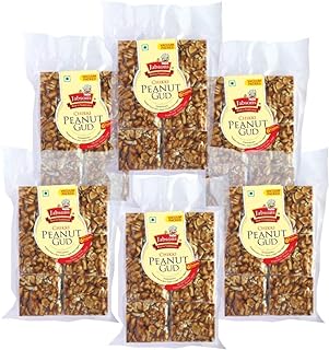 Jabsons Chikki Peanut Guard 240g (Pack of 6)