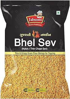 Jabsons Gujarati Namkeen Bhel Sev -200 g| Namkeen | Evening Snacks (Crispy, Crunchy & Tasty)