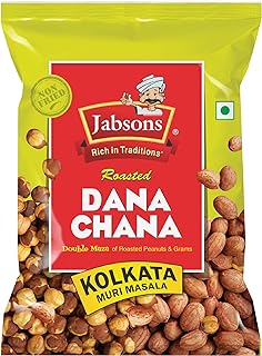 Jabsons Dana Chana - Kolkata Masala (With Skin) -180gm