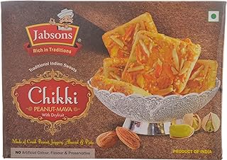 Jabsons Chikki Peanut Crush [Mawa Chikki] 200gm